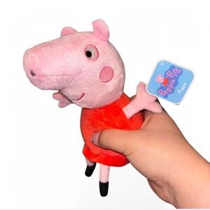 Peppa Pig Plush Toy - Pink and Red